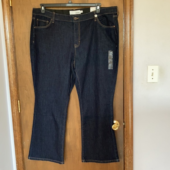 Sonoma Denim - Sonoma more curvy fit bootcut jean no gap waistband shape retention 24W